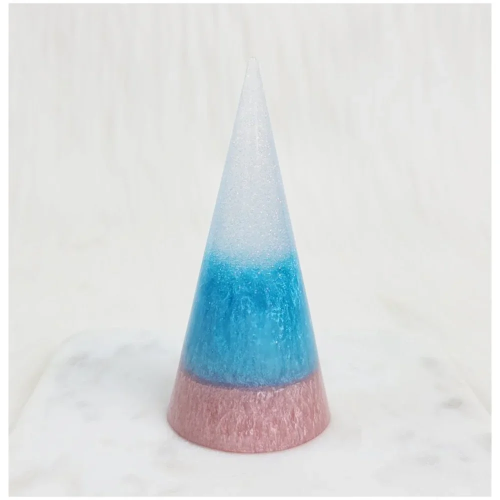 Lovely Lotus blue ball resin